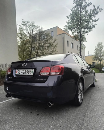 Lexus GS cena 38000 przebieg: 265000, rok produkcji 2007 z Sztum małe 211